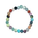 Multicolor KINDER MDCHEN Armband  6mm Kugel auf...