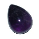 Amethyst flacher Trommelstein klein ca. 20 x 15 mm...