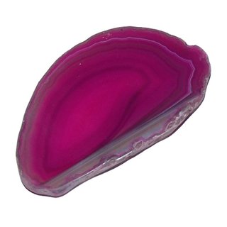 Achatscheibe pink mit Magnet fr Khlschrank Magnettafel Magnetwand ca. 60 - 80 mm