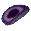 Achatscheibe lila mit Magnet für Kühlschrank Magnettafel...