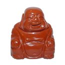 Jaspis Rot Buddha ca.25 x 30 mm Happy Buddha sitzend,...