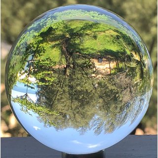 Glaskugel Kristallkugel Wahrsagerkugel Feng Shui Kugel schne klare Qualitt mit Glas Stnder