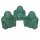 Aventurin Buddha  ca. 25 x 30 mm aus echtem Edelstein Happy Buddha sitzend, lachend