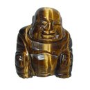 Tigerauge Buddha ca. 25 x 30 mm Happy Buddha sitzend,...