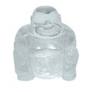 Bergkristall Buddha ca. 45 x 50 mm aus echtem Edelstein...