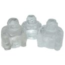 Bergkristall Buddha ca. 45 x 50 mm aus echtem Edelstein...