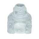 Bergkristall Buddha ca. 25 x 30 mm aus echtem Edelstein...