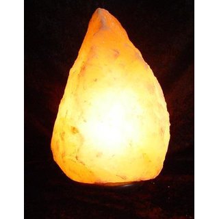 12 - 17,9 kg Salzlampe Bosalla mit Palisander-Holz Sockel, Salz Leuchte mit 120 cm Kabel wei