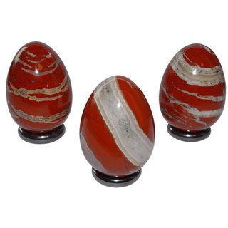 Jaspis rot ca. 48 mm Ei auch als Handschmeichler gute Steinqualitt