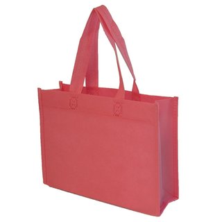 Non Woven Beutel Tragetasche mit Henkel in rosa