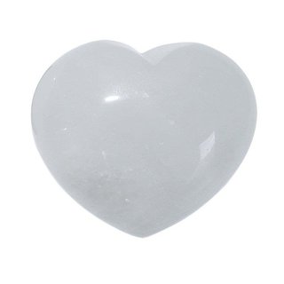Bergkristall Herz schöne bauchige Form ca. 25x25x13 mm als Handschmeichler