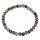 Botswana Achat 6 mm facettiertes Kugelarmband auf Stretchband aufgezogen ca. 19 - 20 cm