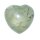Prehnit Herz  mit Einschlüssen kleiner Handschmeichler schöne bauchige Form ca. 20 x 20 x 12 mm