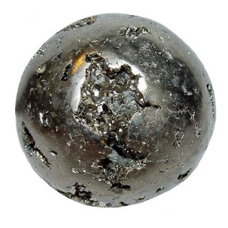 Pyrit Kugel ca. 50 - 54 mm Ø auch Katzengold genannt auch als Handschmeichler