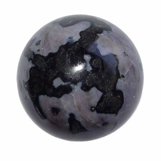 Gabbro Kugel ca. 40 mm  Handschmeichler schne interessante Maserung