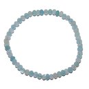 Aquamarin und Morganit 5 mm facettiertes Kugelarmband ca....