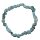 Larimar Atlantisstein mini Nugget Armband Größe der Nuggets ca. 5 - 10 mm, Größe des Armbandes ca. 19 - 20 cm