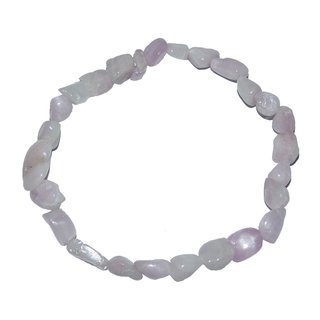 Lavendelquarz Nugget Armband Gre der Nuggets ca. 5 - 10 mm, Gre des Armbandes ca. 19 - 20 cm