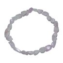 Lavendelquarz Nugget Armband Gre der Nuggets ca. 5 - 10...
