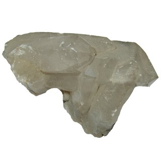 Bergkristall Stufe ca. 400 - 700 g , milchig ideal zum Eingraben in die Erde