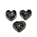 Pyrit auch Katzengold genannt Herz Handschmeichler ca. 40 - 50 mm