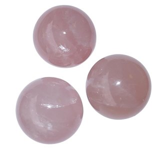 Rosenquarz Kugel ca. 35 - 36  mm Ø, A*extra Qualität aus Madagaskar super klare rosa Farbe