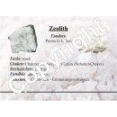 Apophylit Spitze natur gewaschsen mit Standfläche ca. 30 mm