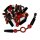 Edelstein Schmuck Bastel  Set natur Steine u. Schaumkoralle 200 Teile und mehr ca. 400 Gramm incl.3 m Nylonfaden