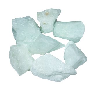 100 Gramm Aquamarin Rohsteine Rohstücke Wassersteine ca....