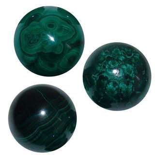 Malachit Kugel  ca. 30-35 mm SUPER A*Qualitt schne Farbe und Maserung