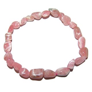 Rhodochrosit mini Nugget Armband A* Qualitt ca. 19 - 20 cm, Gre der Nuggets ca. 5 - 10 mm