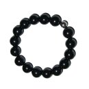 Schungit / Schungit Kugel Armband ca. 12 mm Ø mit...