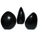Turmalin Schwarz / Schörl Free Form Skulptur poliert mit Standfläche XXL ca. 100-120  mm ca.700 -900  Gramm