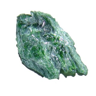 Chromdiopsid Diopsid Rohstein Rohstück ca. 20 - 30 mm A* Qualität schöne grüne Farbe