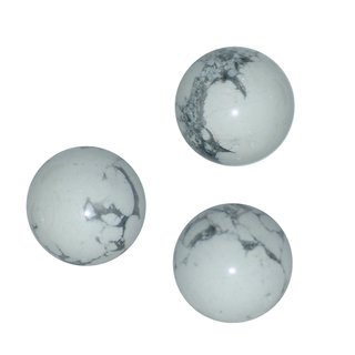 Howlith 20 mm Kugel auch als Handschmeichler