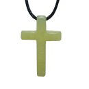 Jade Kreuz Anhänger ca. 35 x 20 x 5 mm, mit Bohrung...