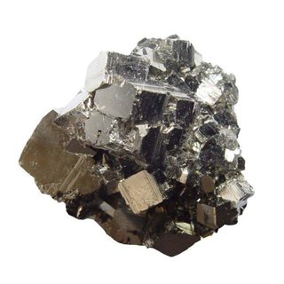 Pyrit Kristall Naturstück auch Katzengold genannt A* extra Qualität aus Peru ca. 60 - 80 mm
