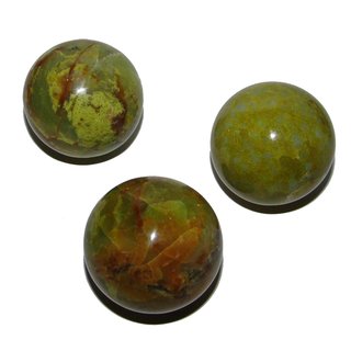 Opal grün Kugel geschliffen ca. 40 mm
