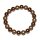 Muschelkern Perlen Kugel Armband 10 mm goldfarben auf stabilem Stretchband aufgezogen