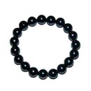 Muschelkern Perlen Kugel Armband 10 mm grau glnzend auf...