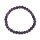 Amethyst Kugel Armband 6 mm Ø schöne lila Farbe auf stabilem Stretchband aufgezogen