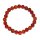 Achat Carneol Kugel Armband 8 mm auf stabilem Stretchband aufgezogen