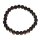 Rauchquarz Kugel Armband 8  mm auf stabilem Stretchband aufgezogen
