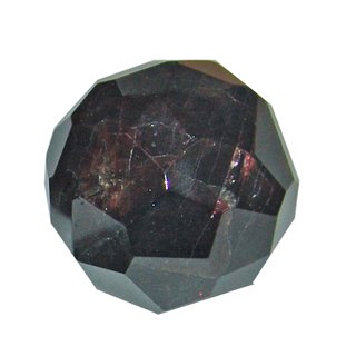 Granat Almandin  facettierter polierter Trommelstein XL ca. 35 - 40  mm Handschmeichler ugs. Karfunkelstein