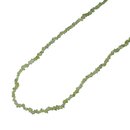 Neue Jade gelb Splitter Kette endlos ohne Verschluss  ca....