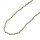 Neue Jade gelb Splitter Kette endlos ohne Verschluss  ca. 90 cm