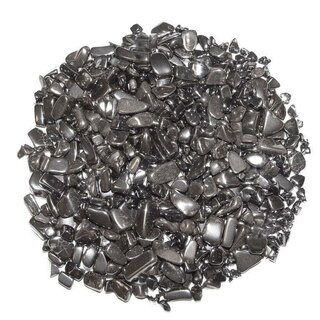 Hämatit 250 g mini Edelsteine Trommelsteine Ent - Ladesteine Größe ca. 4 - 8 mm