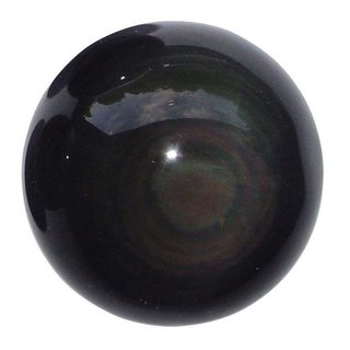 Regenbogen Obsidian Kugel ca. 45 - 48 mm  A* extra schimmerndes Farbspiel