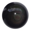 Regenbogen Obsidian Kugel ca. 45 - 48 mm  A* extra...