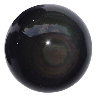 Regenbogen Obsidian Kugel  ca. 50 - 55 mm Ø A* extra schimmerndes Farbspiel